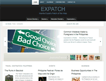 Tablet Screenshot of expatch.org